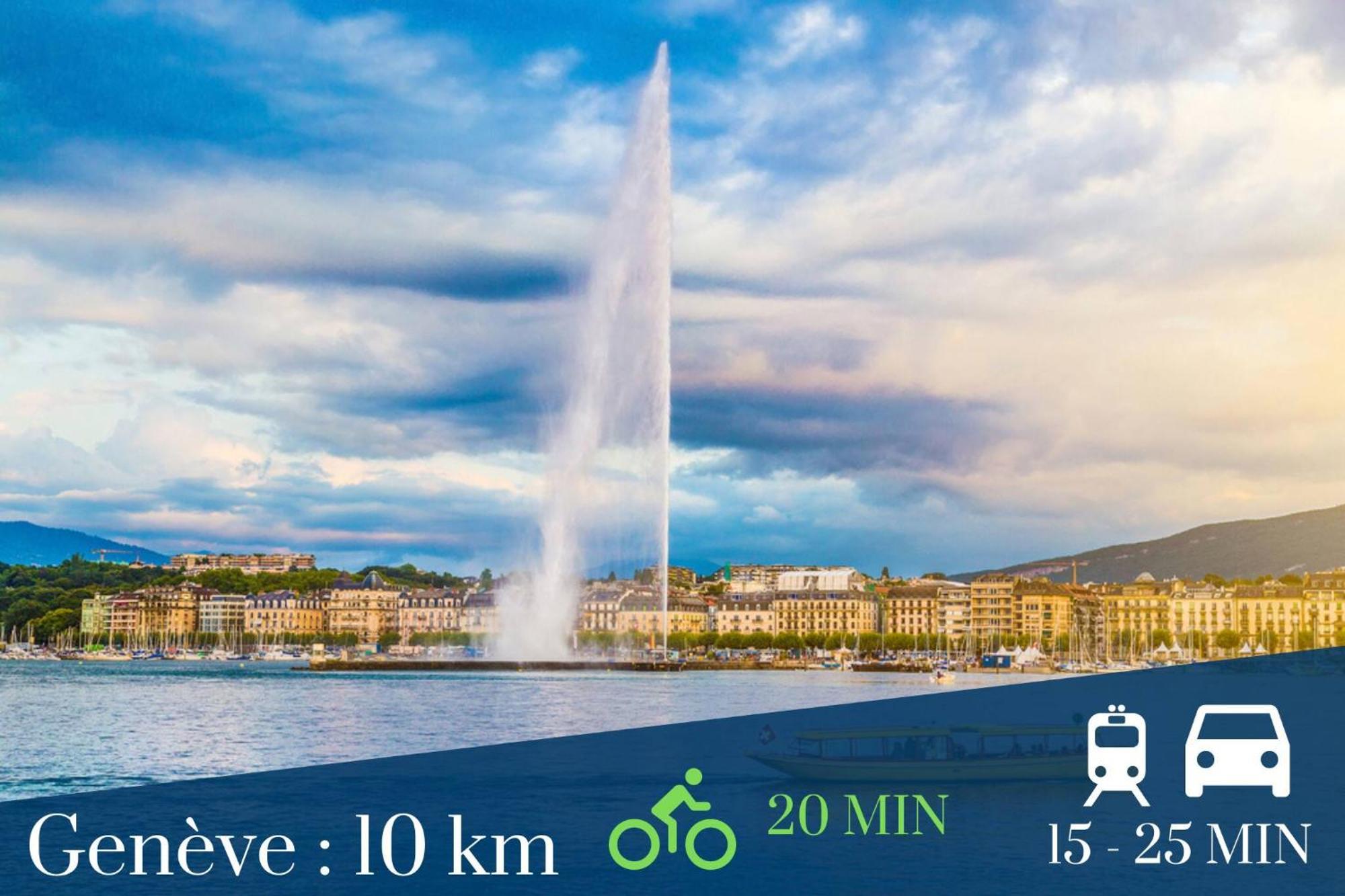 Homey Superchill - Appartement Moderne Et Tout Equipe - Netflix Et Wifi Inclus - Situe En Hyper-Centre - Proche Geneve 安纳马斯 外观 照片
